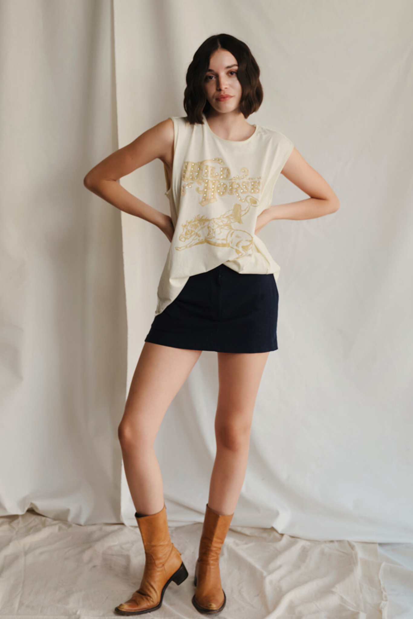 Lainey Wilson Wild Horses Sleeveless Top — product image