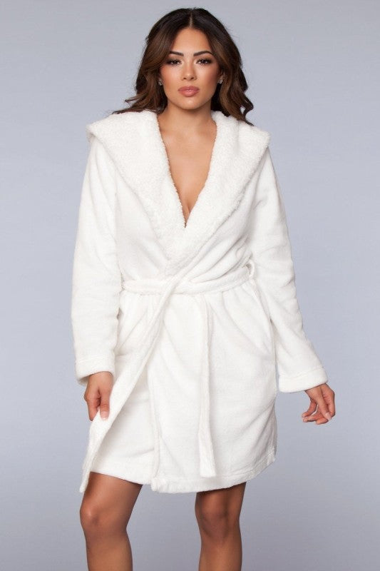 1817 Janet Plush Fleece Color Block Robe — product image