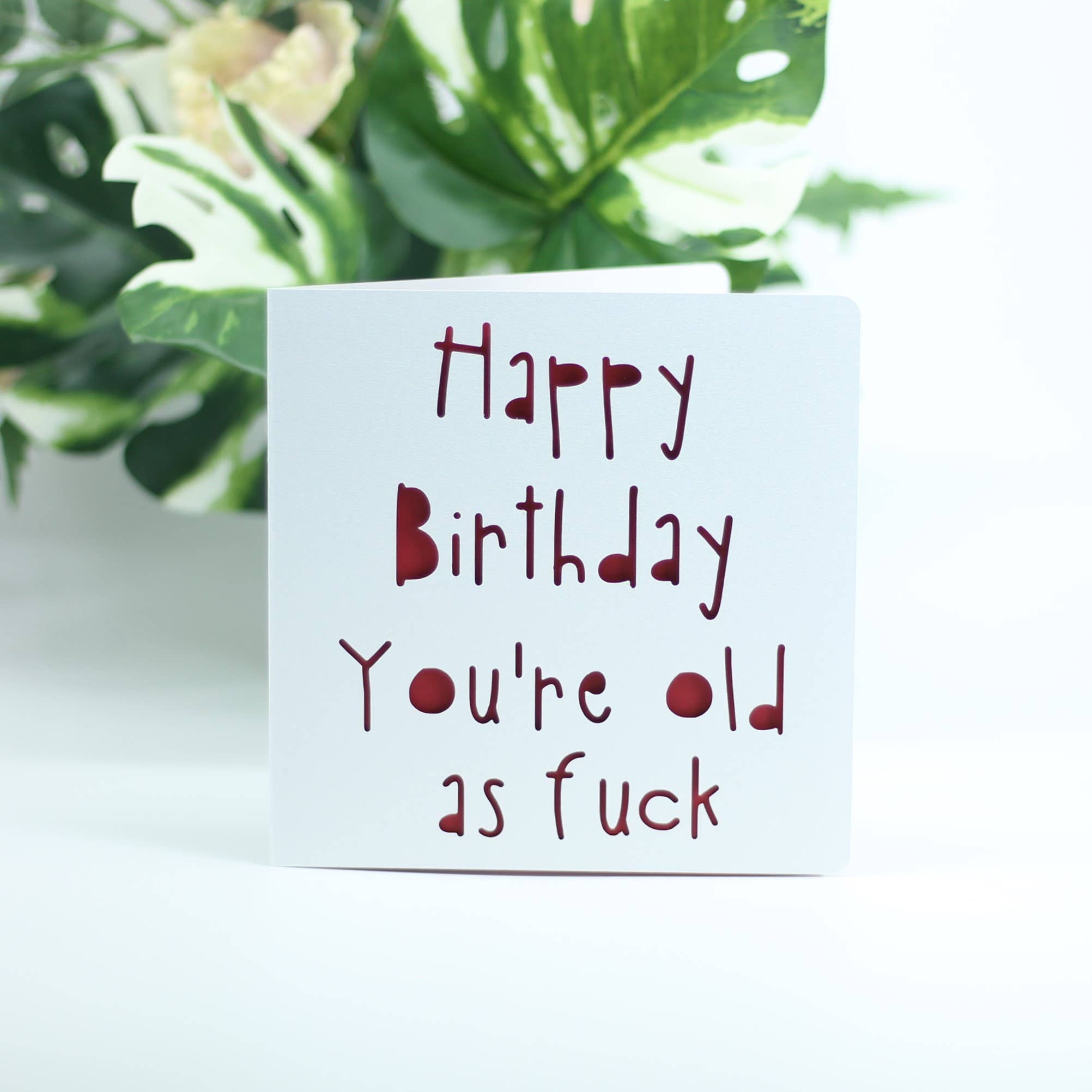 Happy Birthday, you're old as fuck: Blue