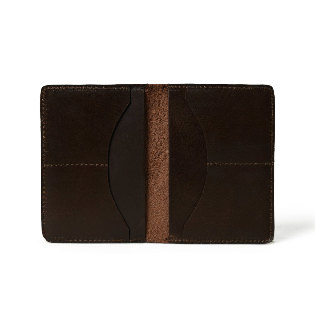 PassportPlus Leather Cover- Dark brown — product image