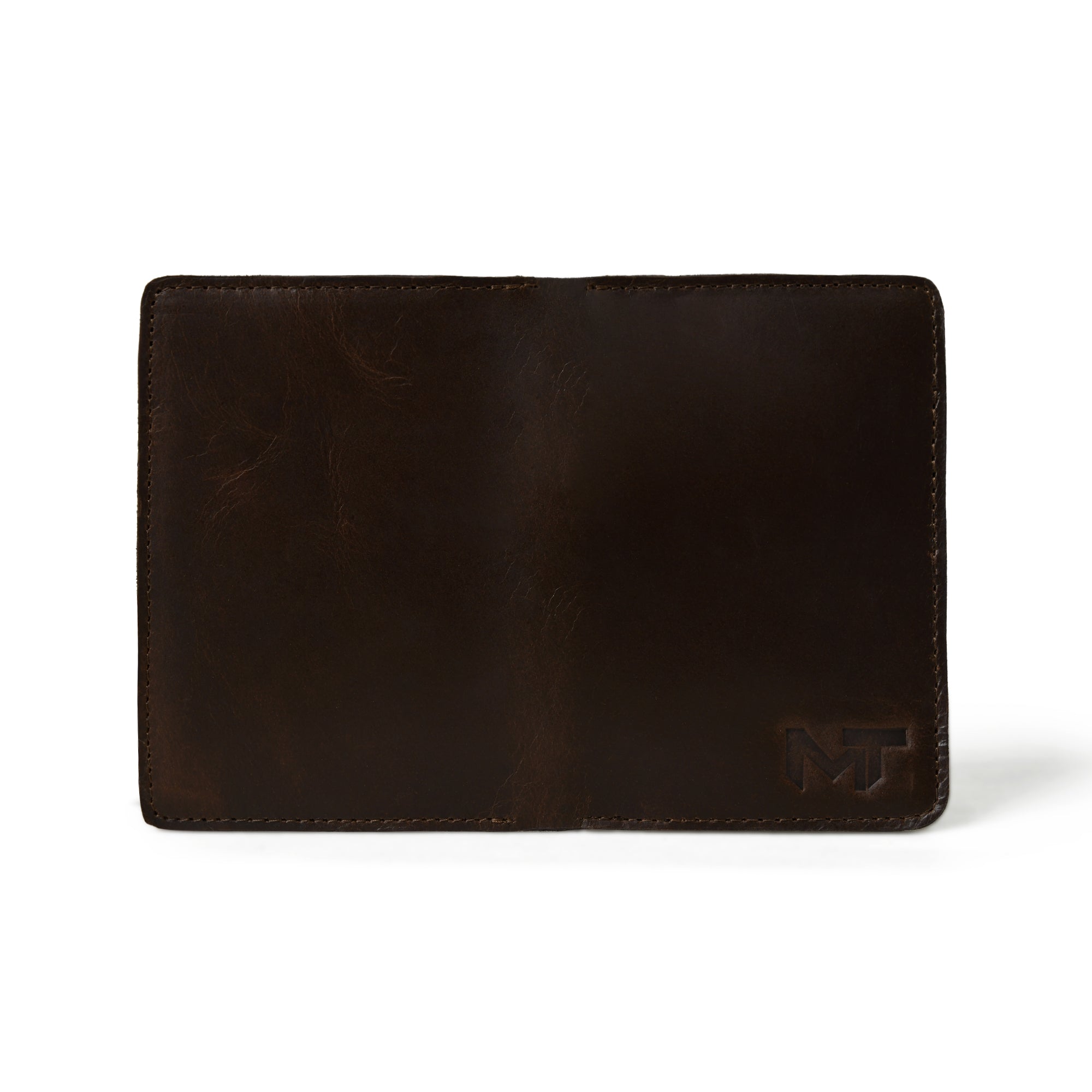 PassportPlus Leather Cover- Dark brown — product image