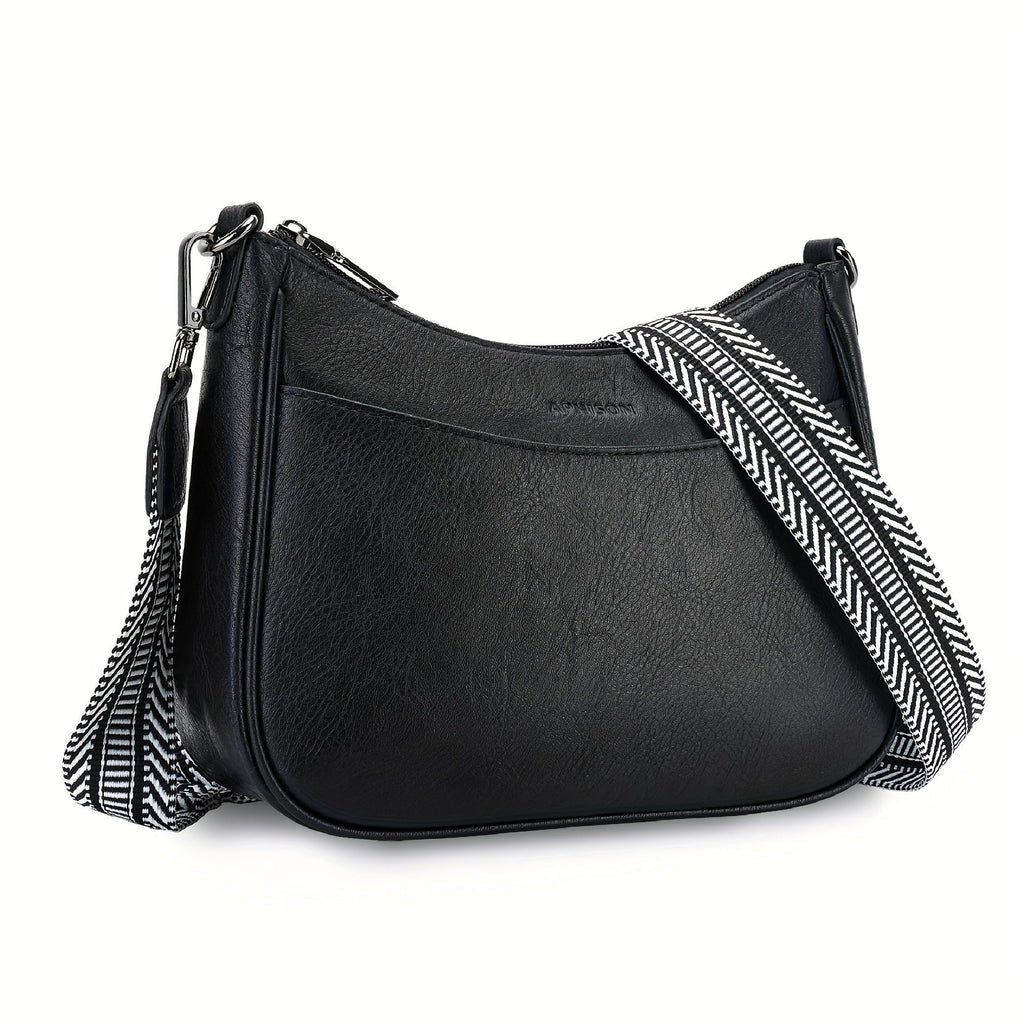 Vintage Crossbody Bag Chic Shoulder Purse Adjustable Strap — product image