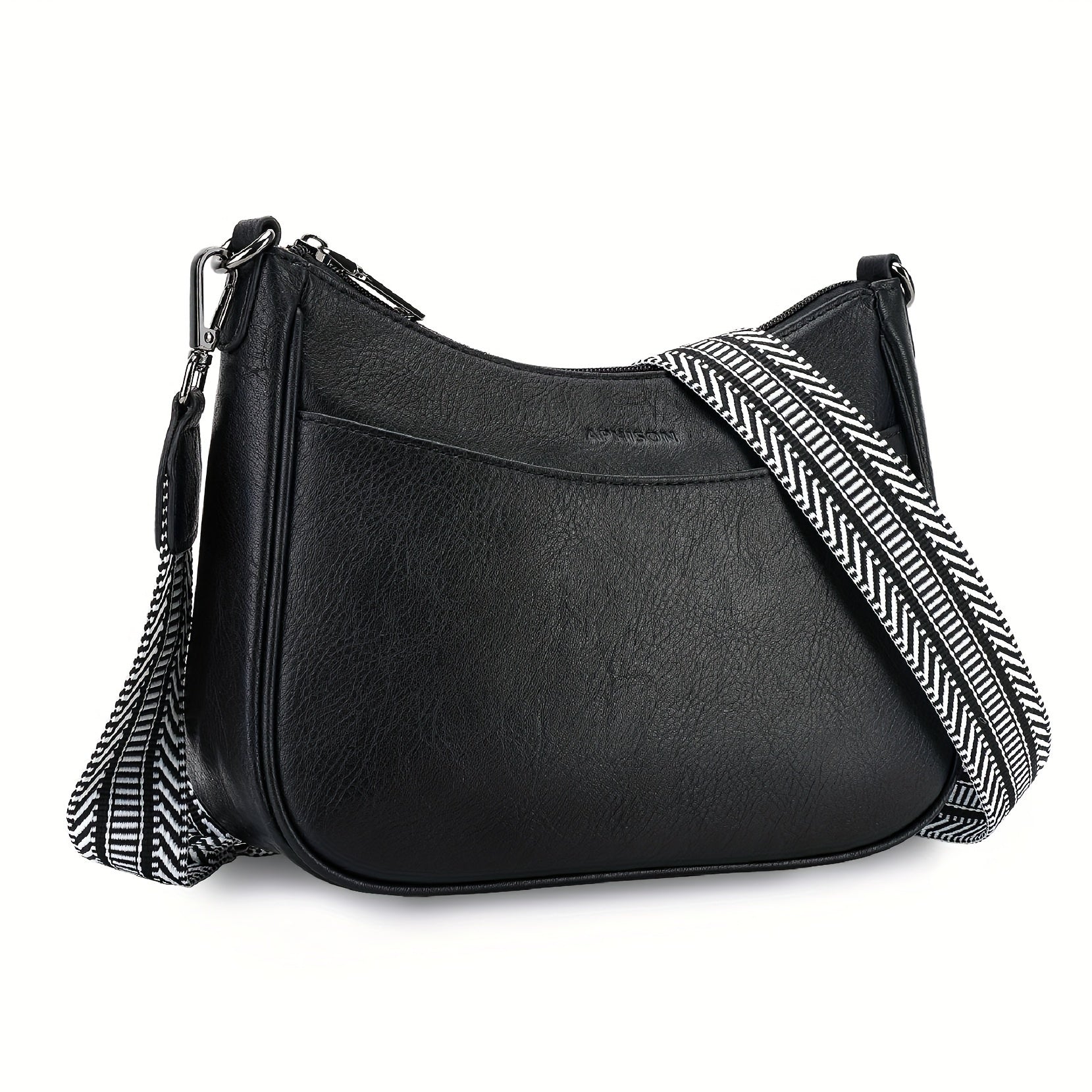 Vintage Crossbody Bag Chic Shoulder Purse Adjustable Strap — product image