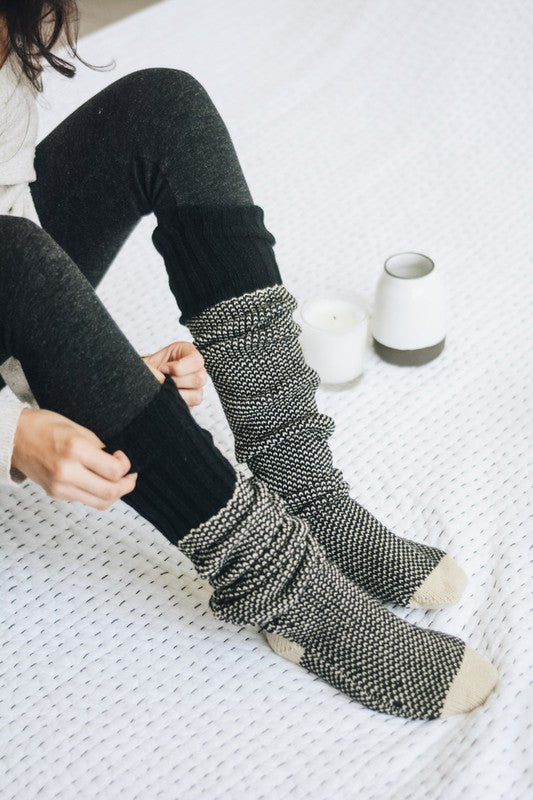 Knitted Lounge Socks — product image