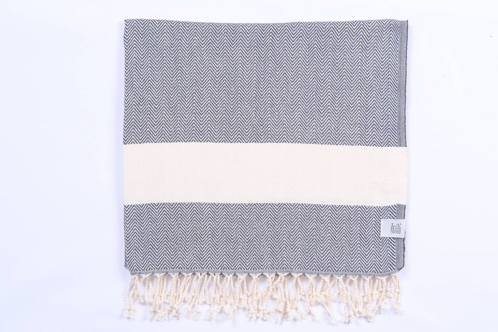 Herring Peshtemal  Cotton  Beach Towel: Red