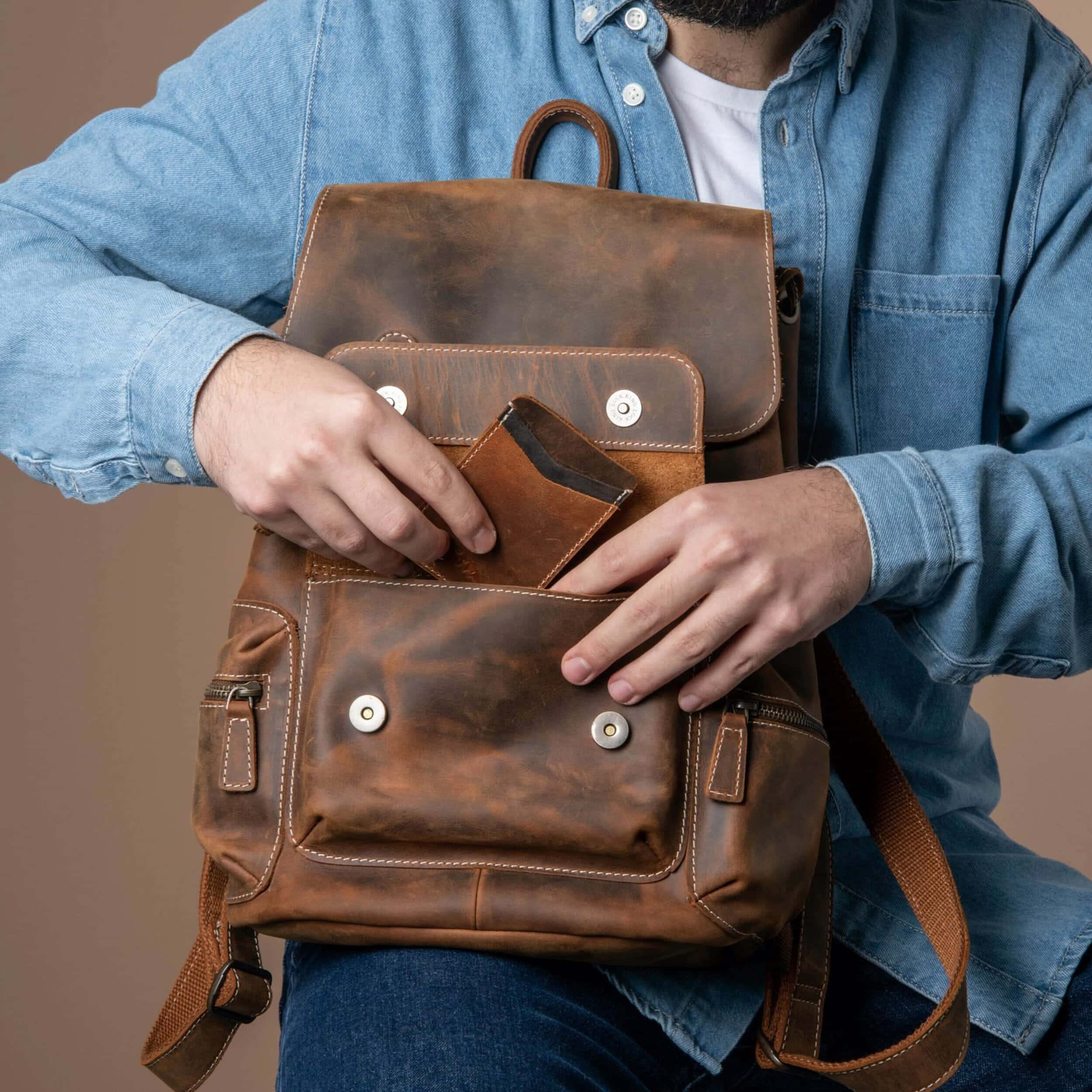 The Armstrong Buffalo Backpack — product image
