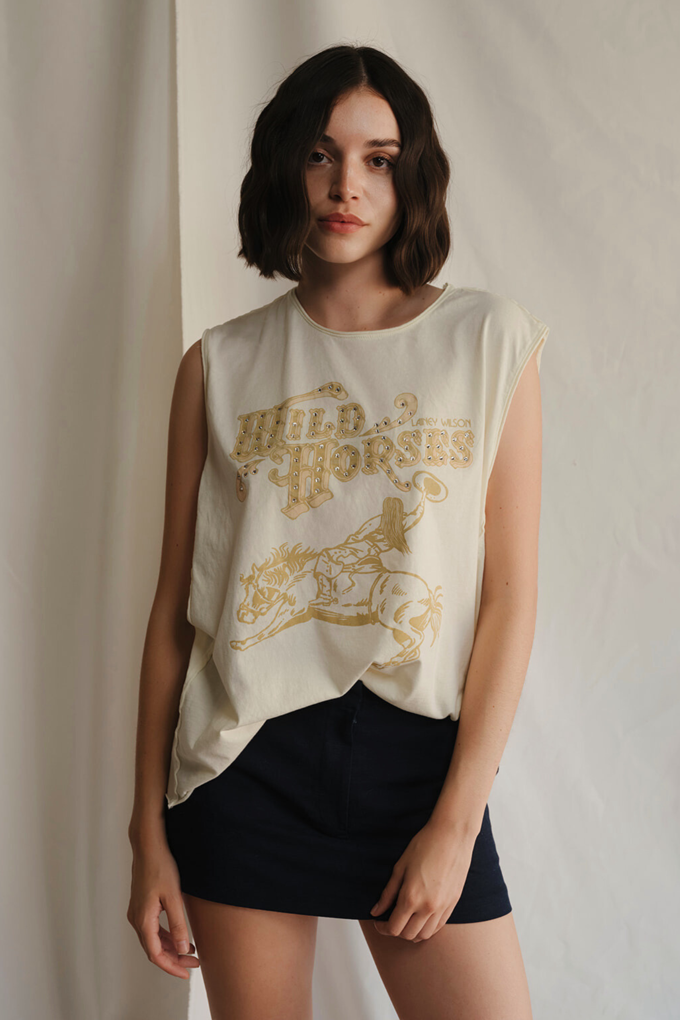 Lainey Wilson Wild Horses Sleeveless Top — product image
