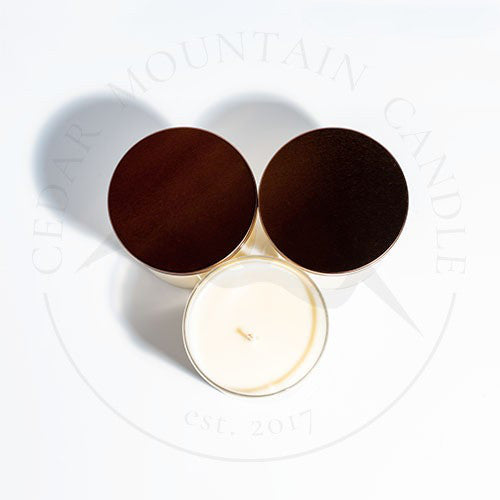 Coastal Wind & Lavender - 9 oz Whiskey Glass Candle — product image