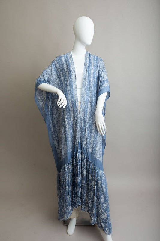 Paisley Tapestry Free Flow Kimono — product image