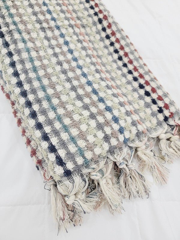 Bath Towels, Organic Turkish Cotton Pom Pom Towels — product image