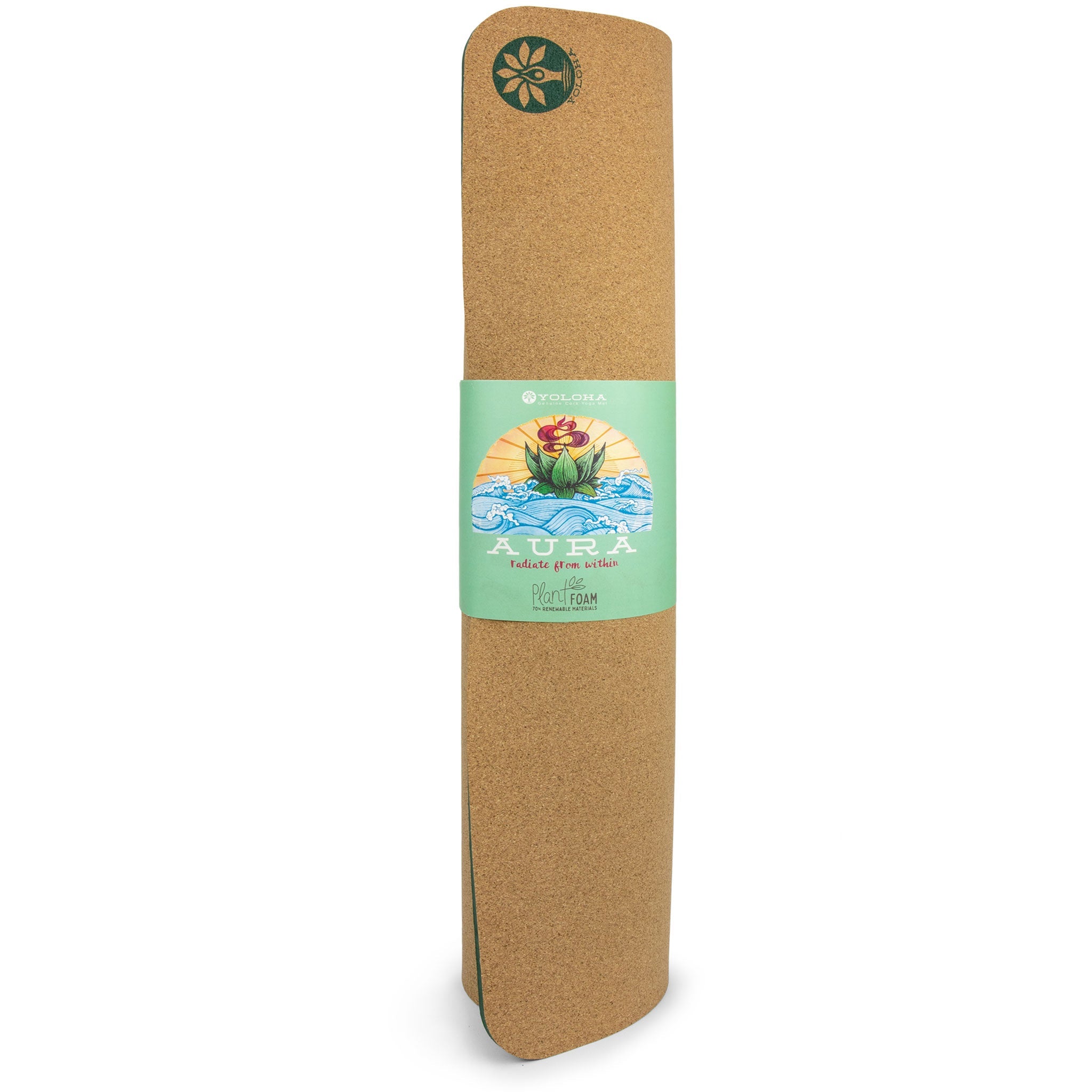 Harmony Aura Cork Yoga Mat — product image