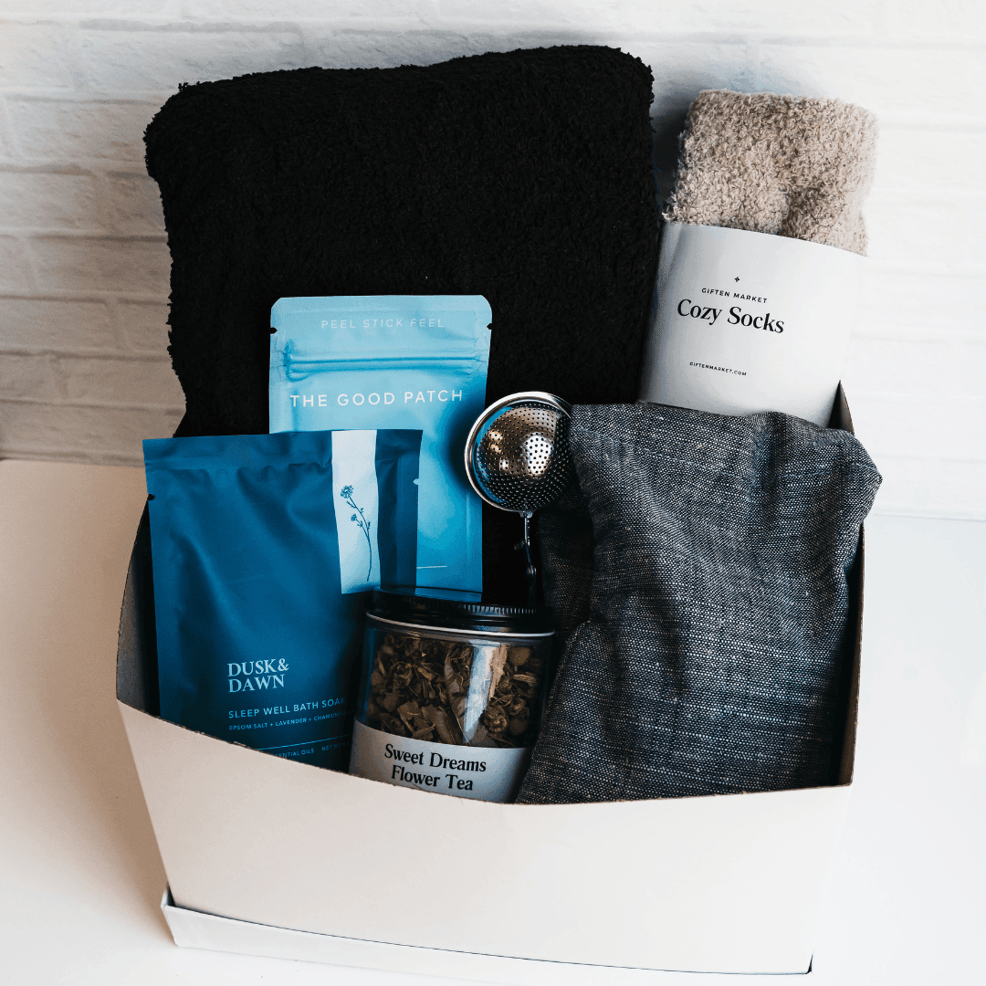 Comfort & Care Gift Box - Navy.