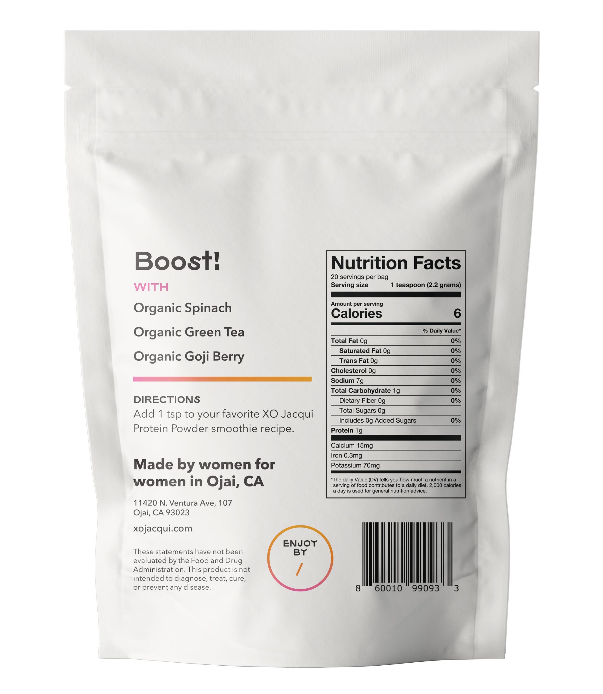 Lift Energy Boost | Healthy Balance Market | XO Jacqui — product image