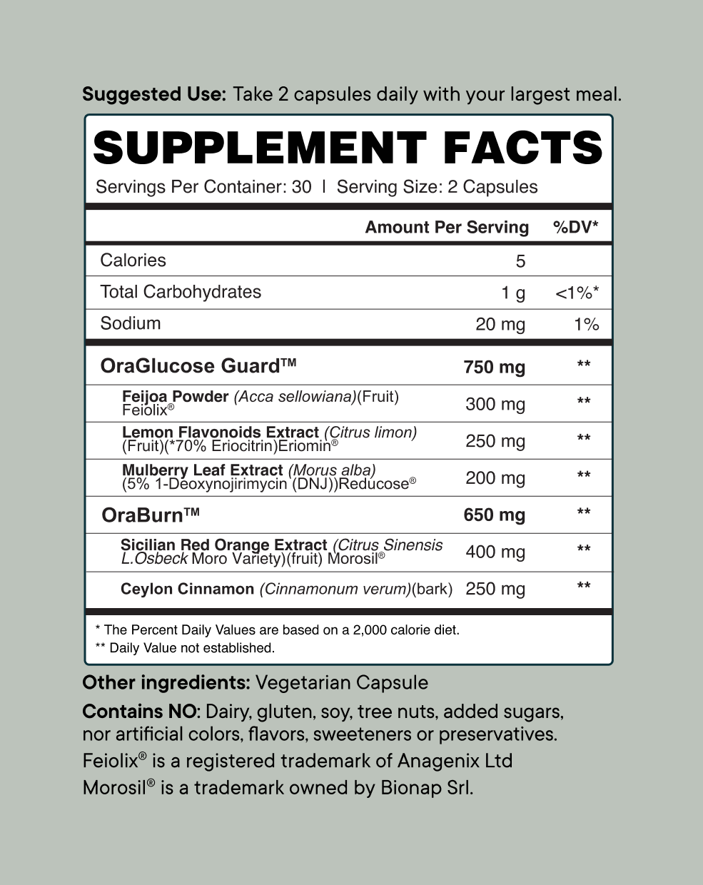 Natural GLP-1 Support