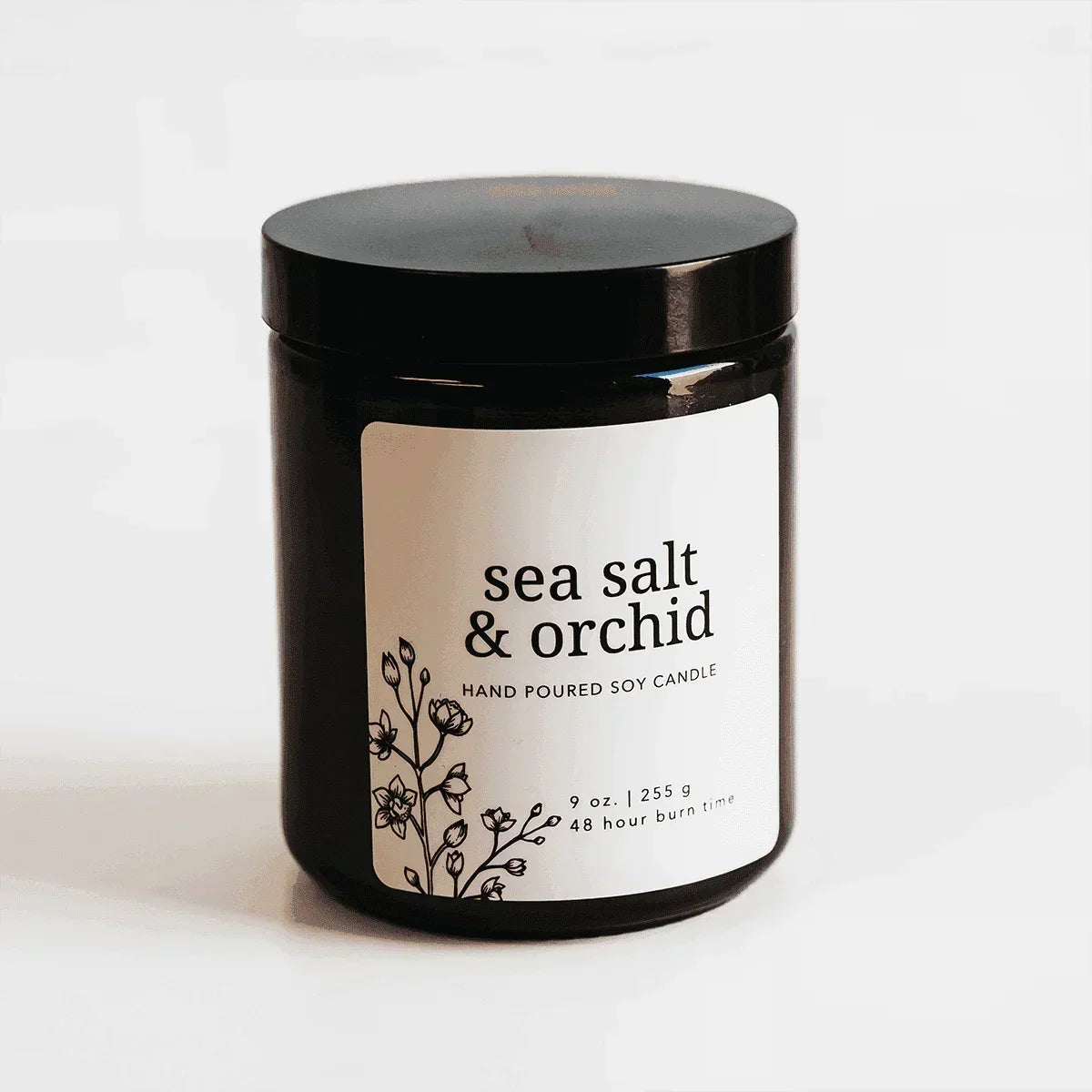 Sea Salt & Orchid Soy Candle.