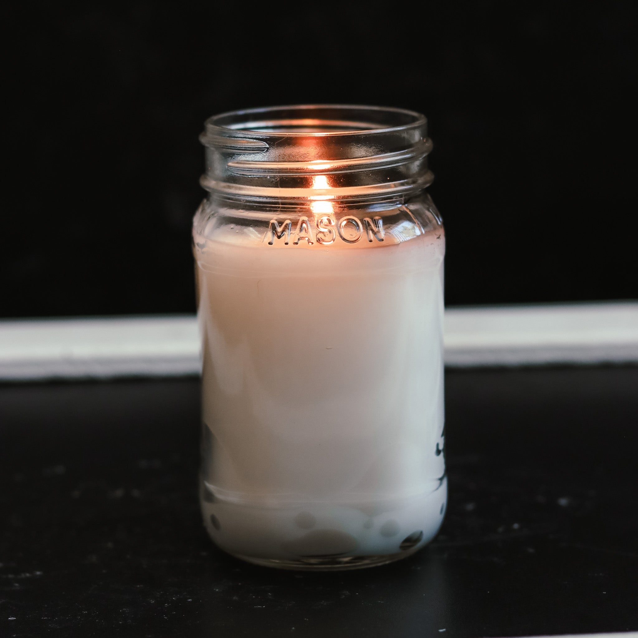 13 oz Mason Jar Soy Candle - Lemon Citronella