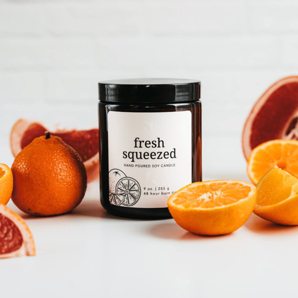 Fresh Squeezed Soy Candle.