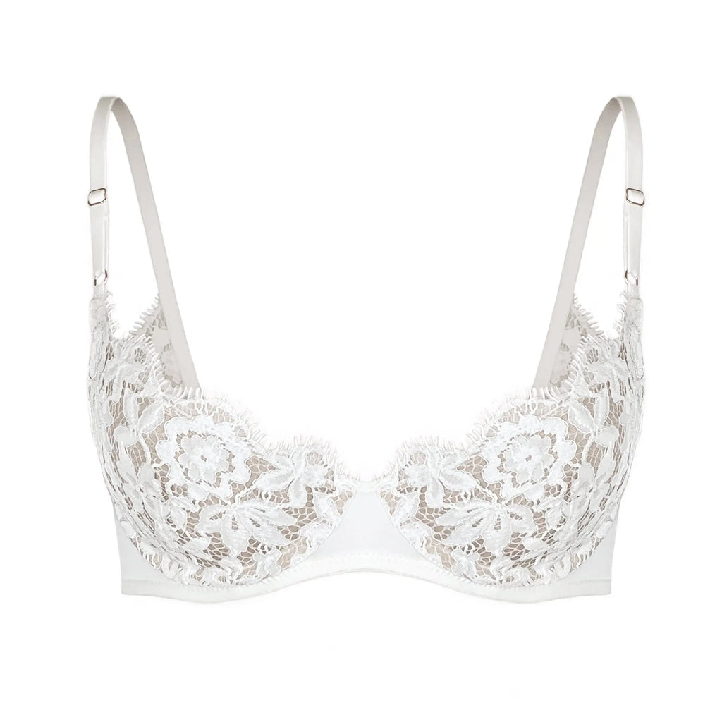 Frisson Scoop Demi Bra Crystal