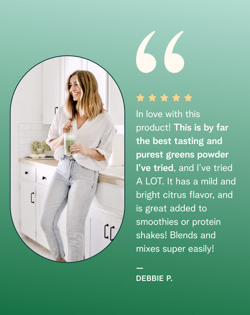 Easy Being Green: Greens Powder