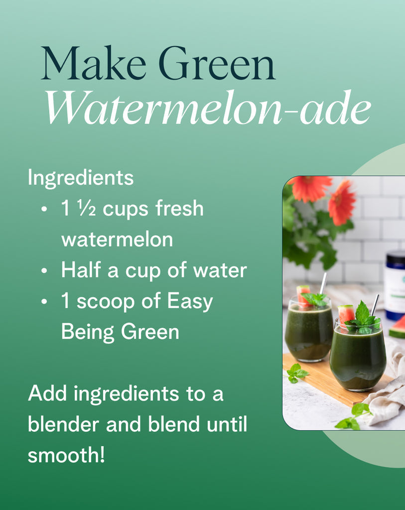 Easy Being Green: Greens Powder