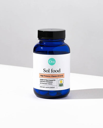 Sol Food: High Potency Vitamin D3 & K2