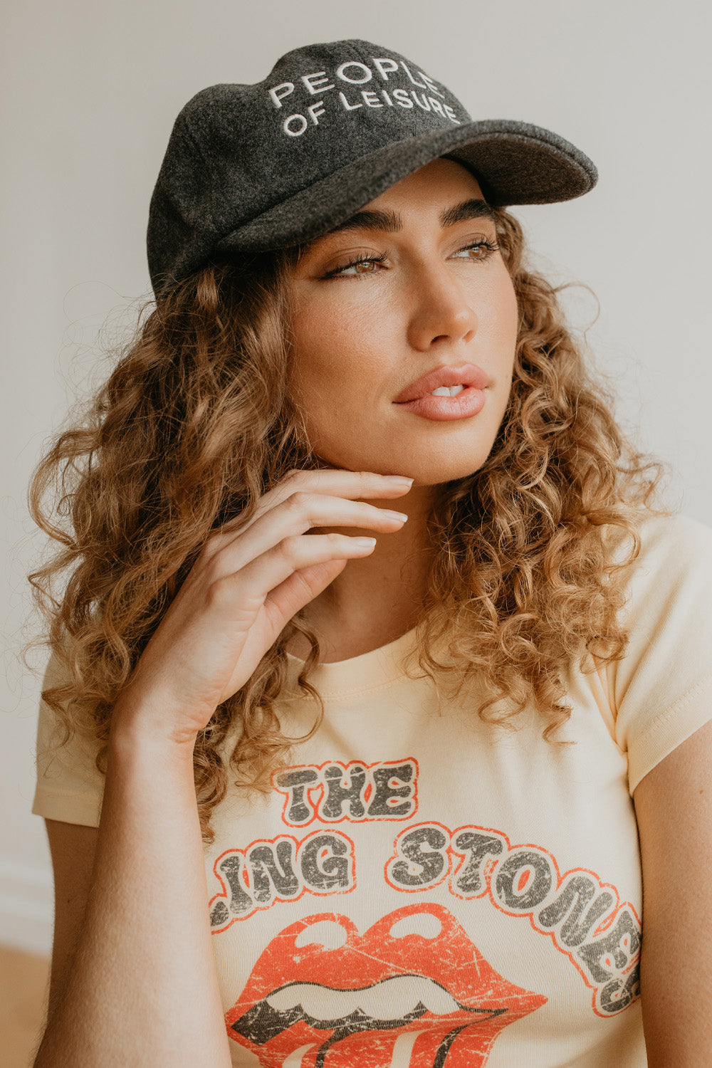 Rolling Stones 1975 Baby Tee — product image