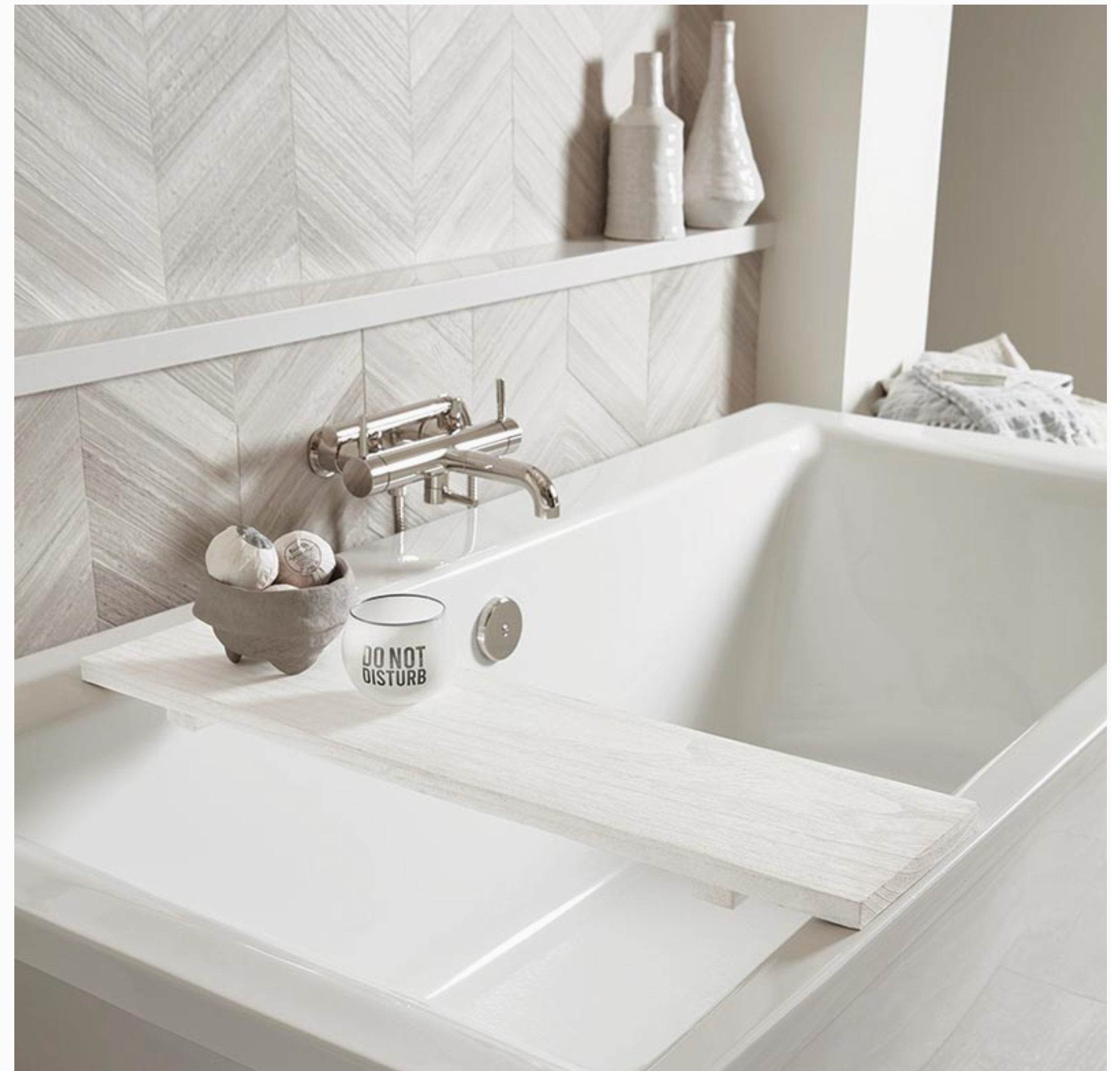 Wood Bath Board