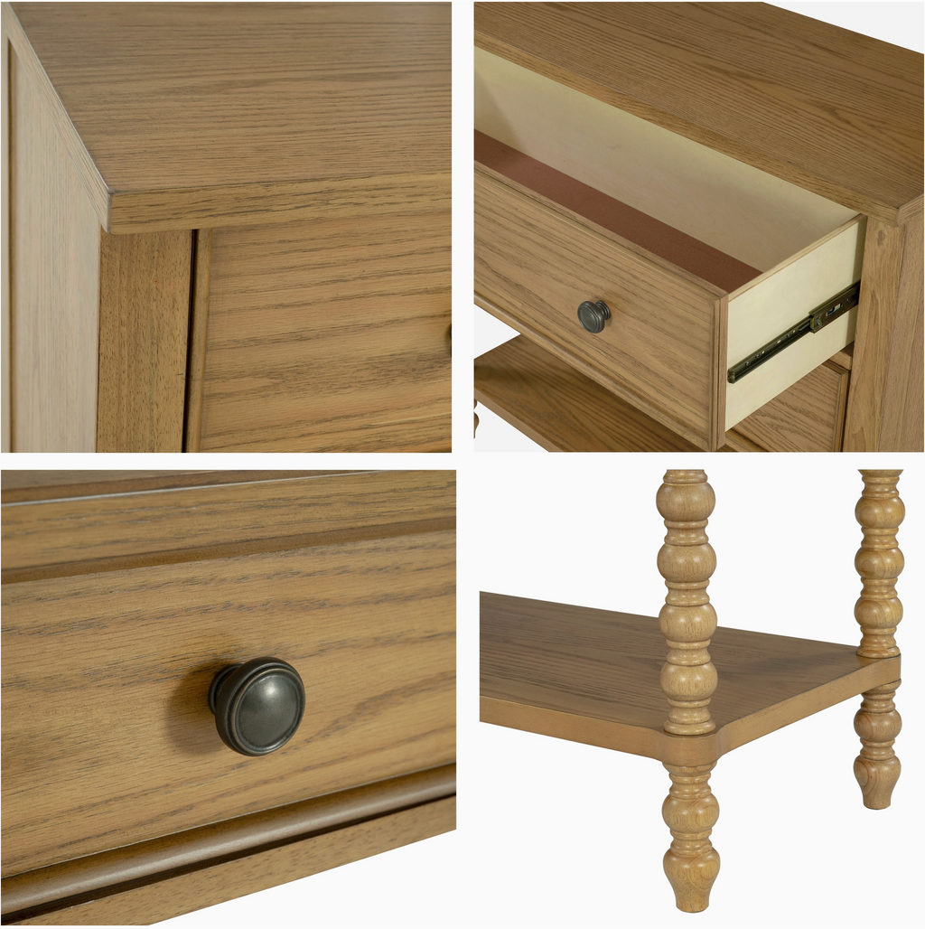Healthy Balance Market Traditional 2-Drawer Accent Chest, Natural