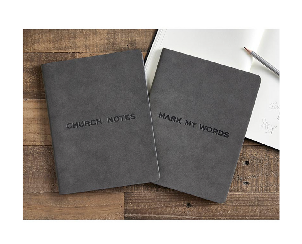 Face To Face Suede Journal Church Notes (Notepads)