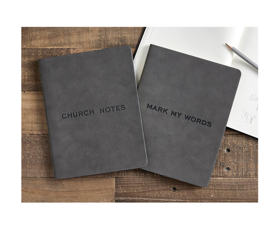 Face To Face Suede Journal Church Notes L2099