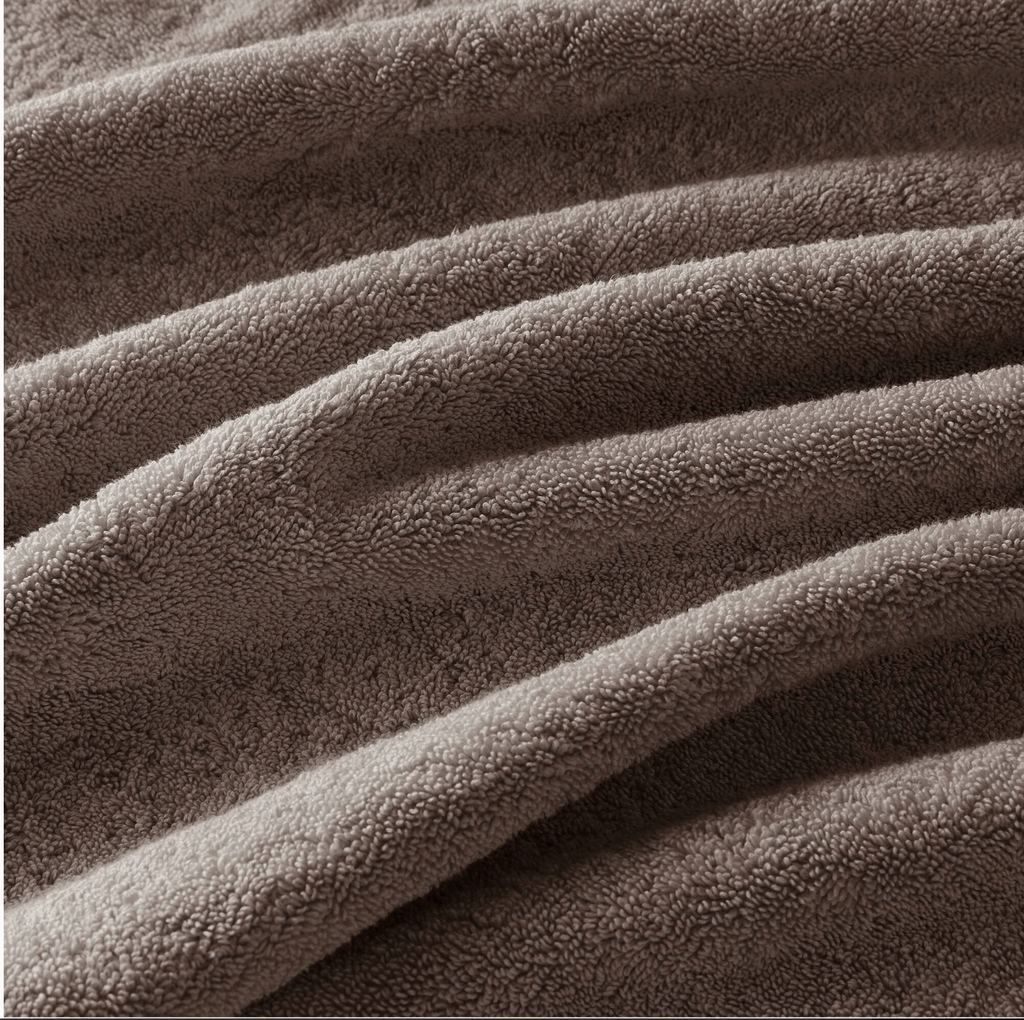 Healthy Balance Market Antibacterial Spa-Like 8-Piece Bathroom Towel Set, Mocha