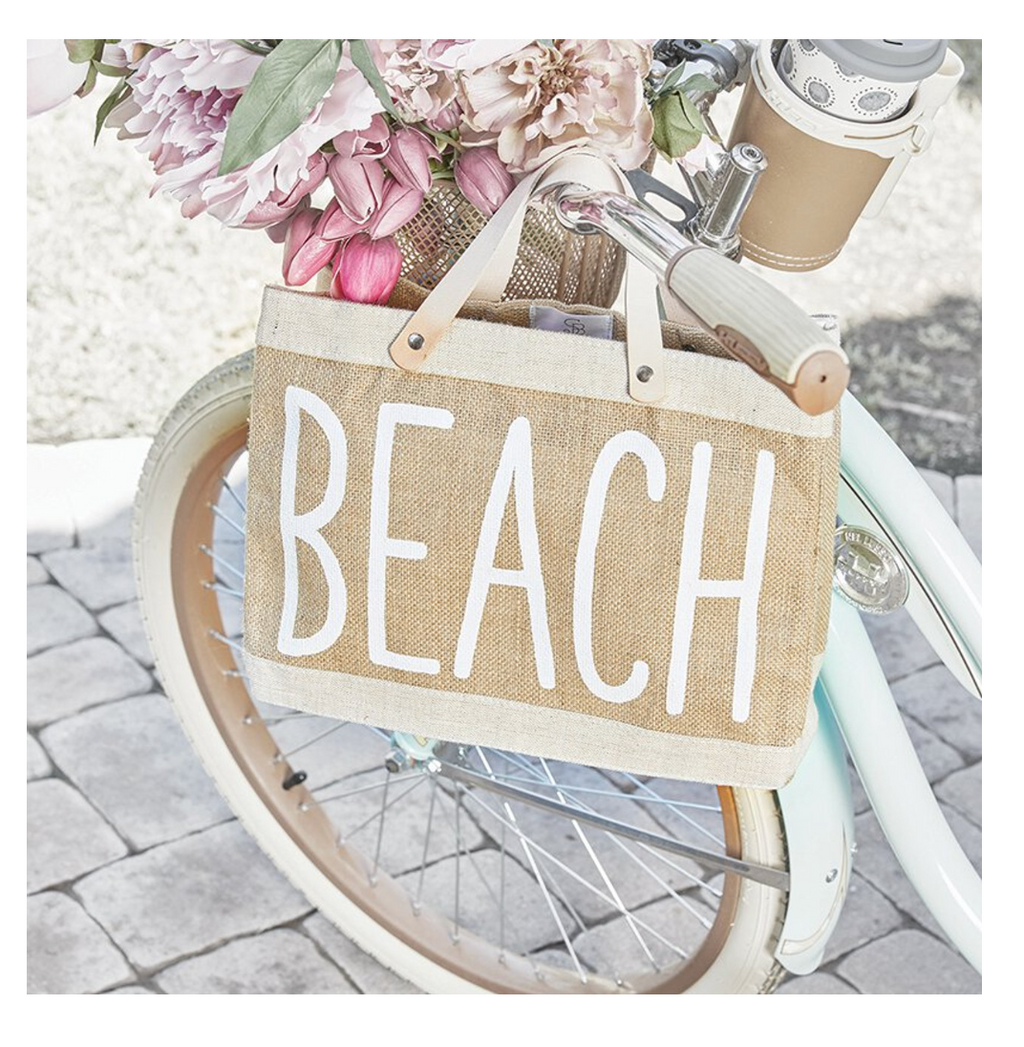Healthy Balance Farmers Market Mini Tote- Beach