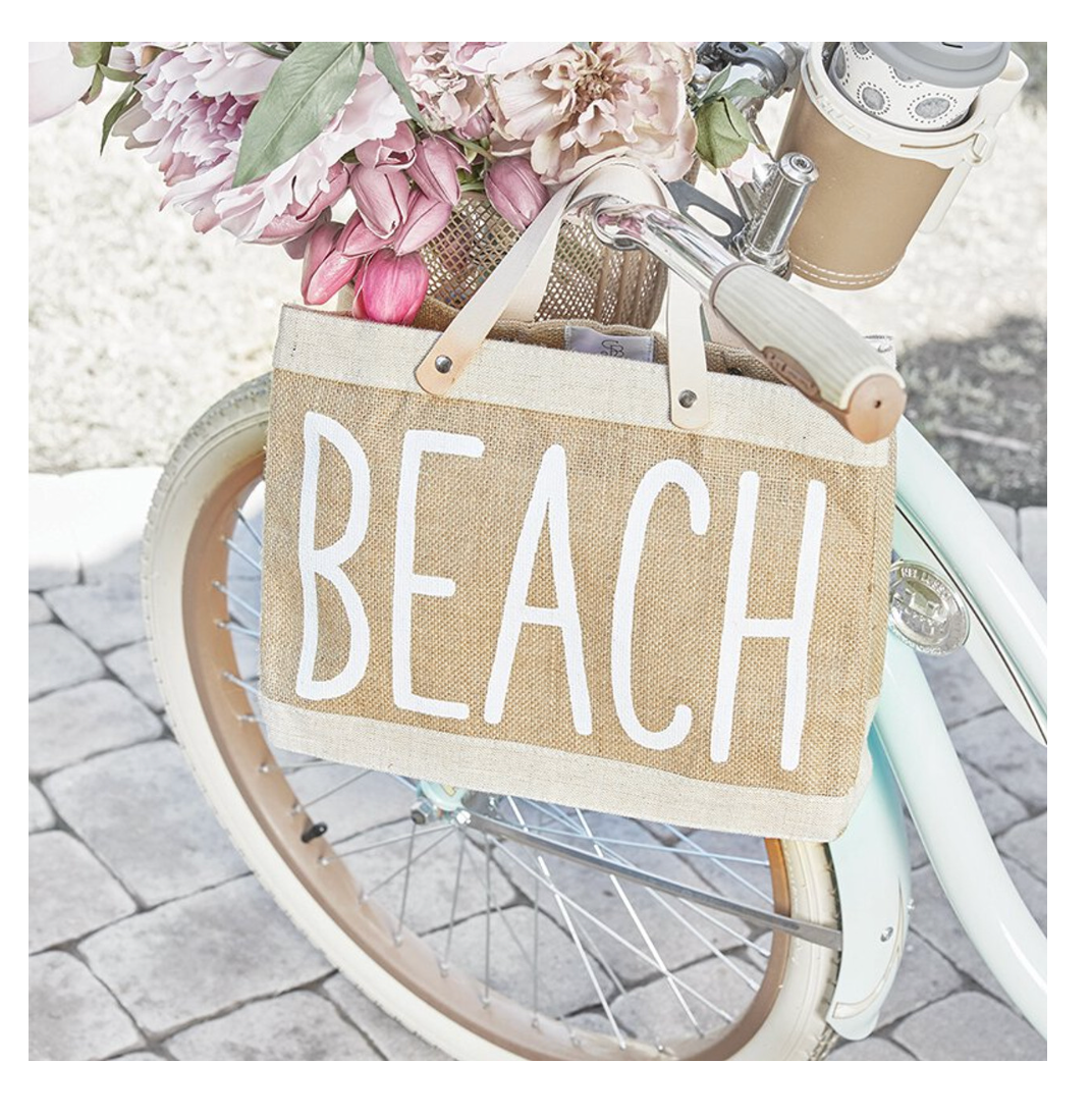 Healthy Balance Farmers Market Mini Tote- Beach