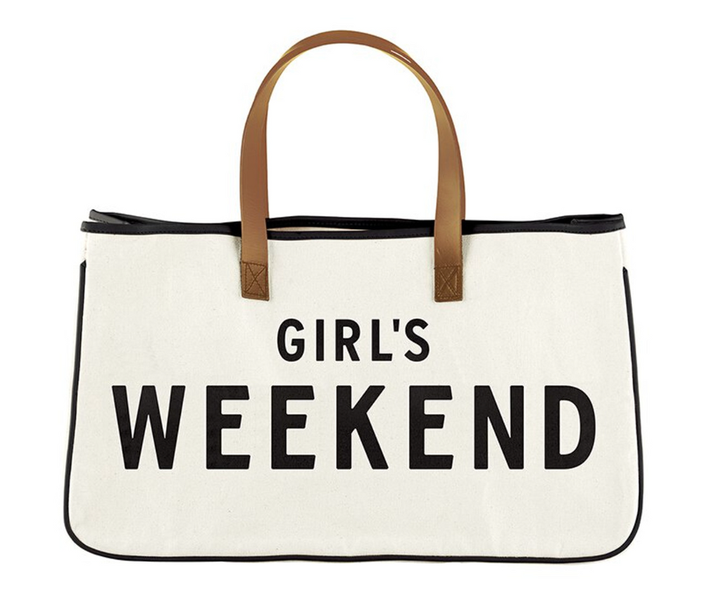 Canvas Tote Girl's Weekend