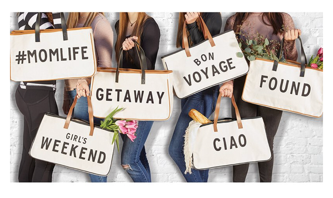 Canvas Tote Girl's Weekend