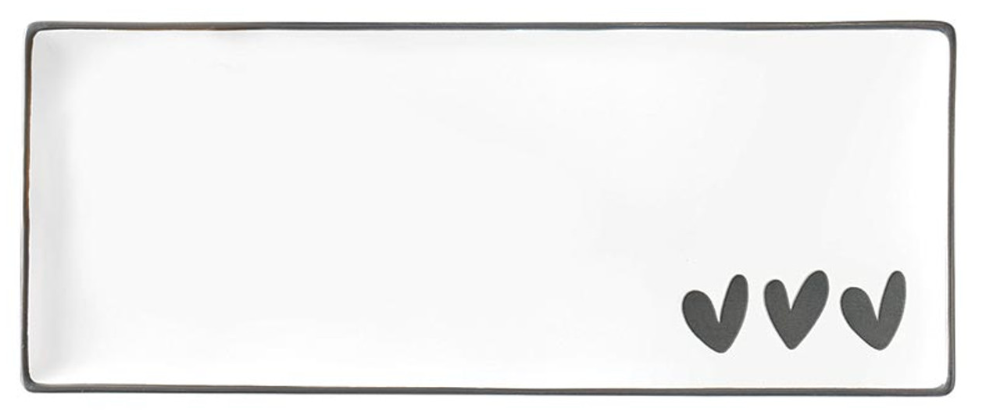 Ceramic Tray Hearts