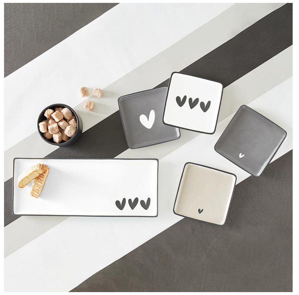 Ceramic Tray Hearts