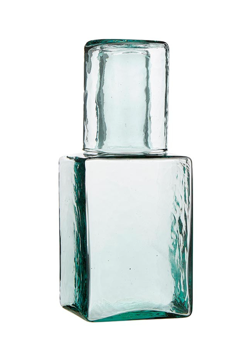 Hammered Glass Bottle Glass Decanter