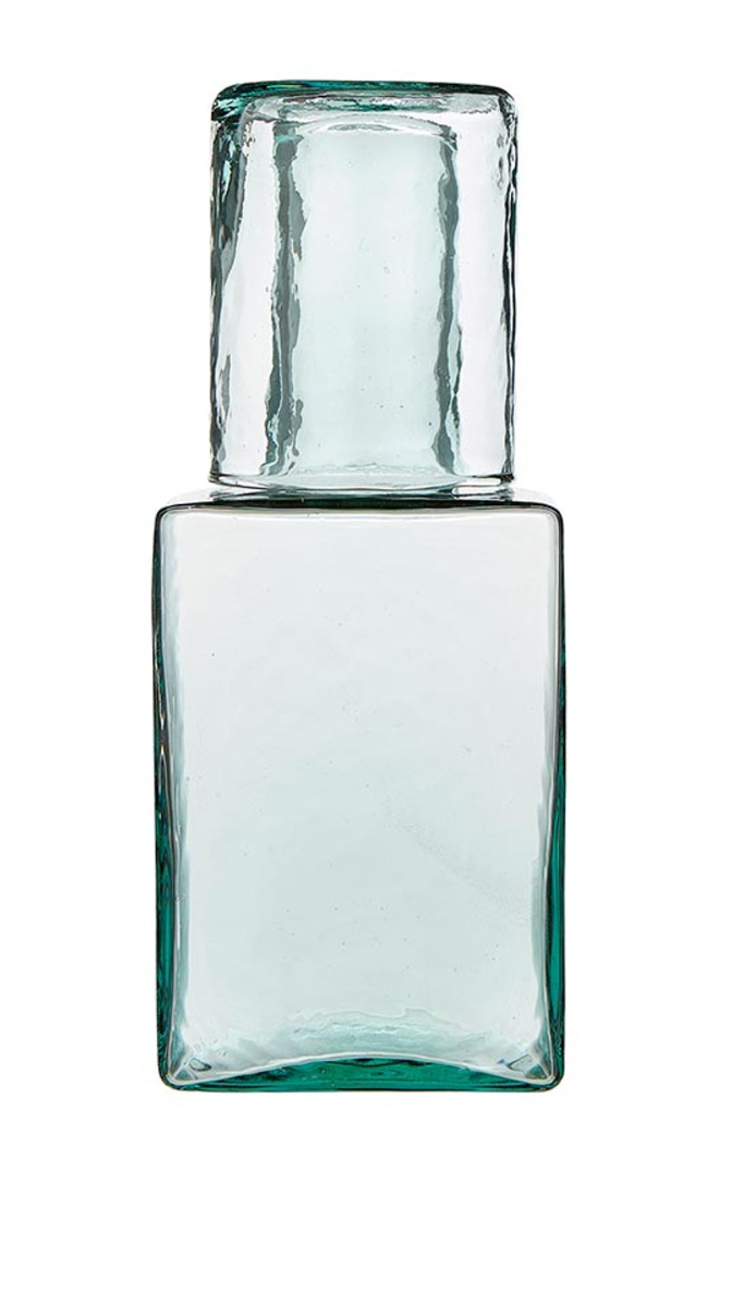 Hammered Glass Bottle Glass Decanter