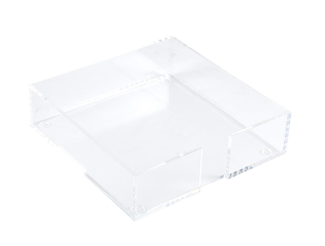 Square Notepaper In Acrylic Tray Mental Note