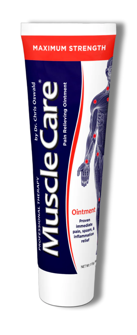 MuscleCare pain relieving ointment — product image
