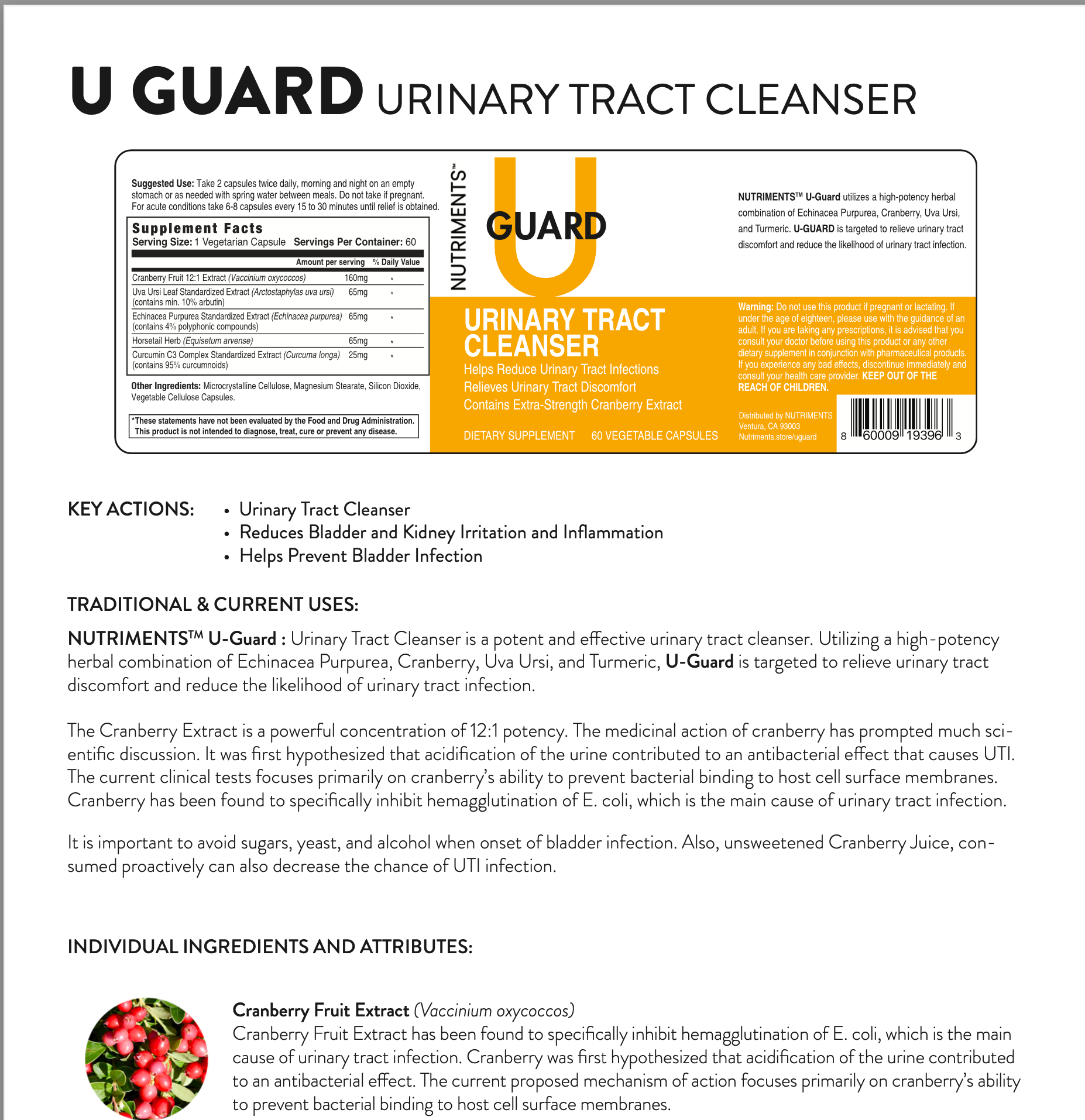 U GUARD | Healthy Balance Market.