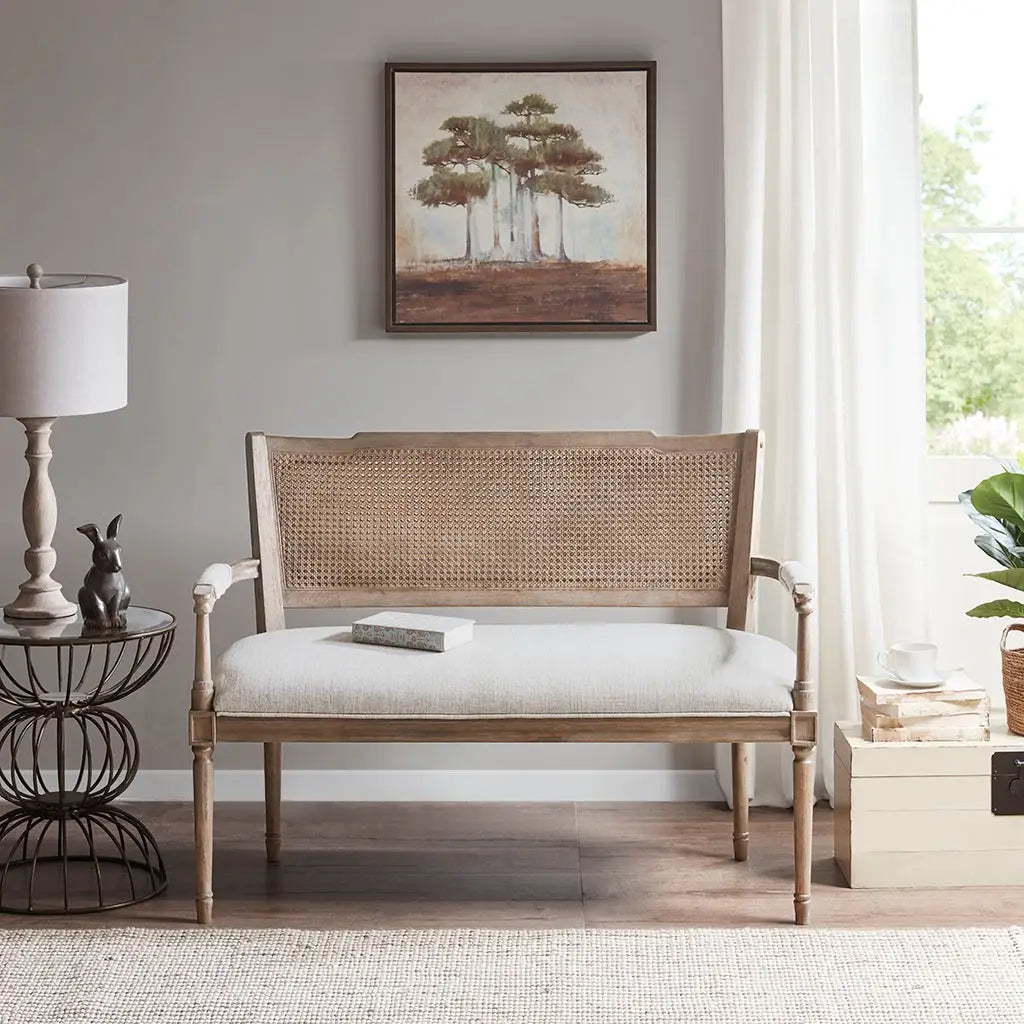 Farmhouse Rustic Wooden Sette — product image