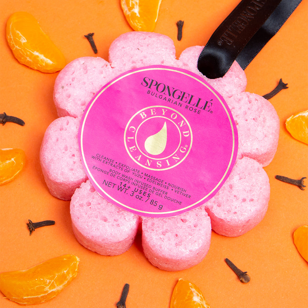 Bulgarian Rose | Wild Flower Bath Sponge — product image