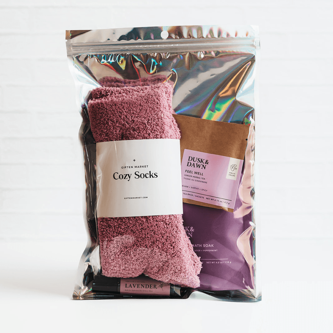Lavender Luxuries Gift Pouch | Healthy Balance Market.
