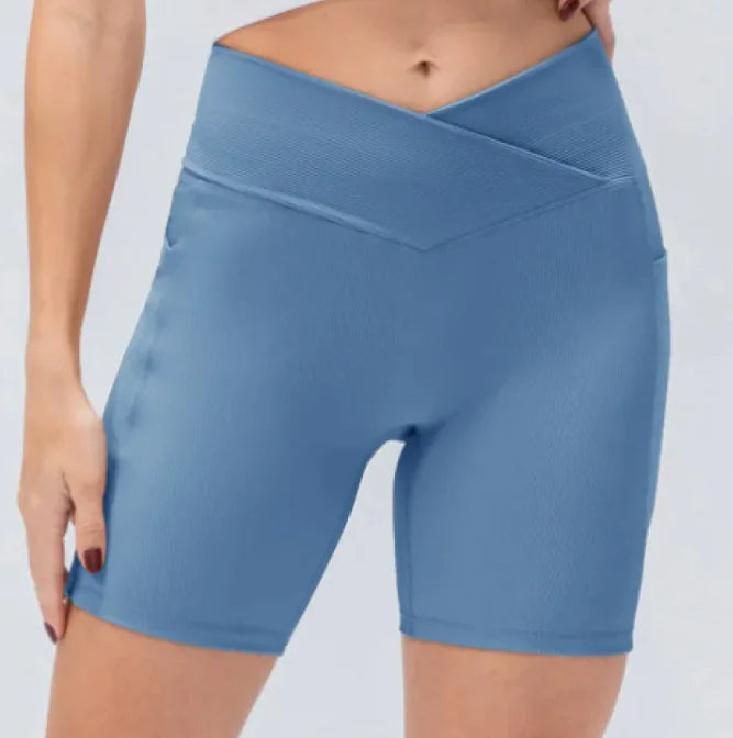 Women's Cross Waist With Pockets Yoga Pants — product image