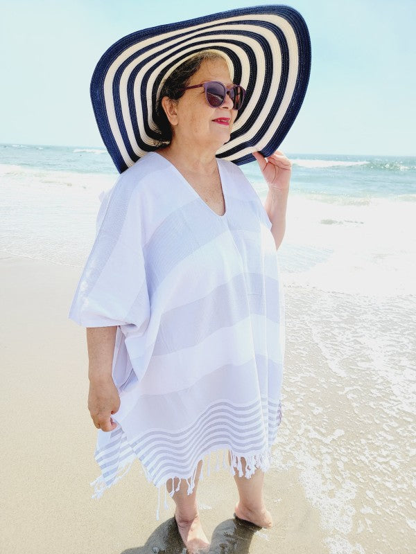 Beach cover up, Beach Dress - Gray — product image