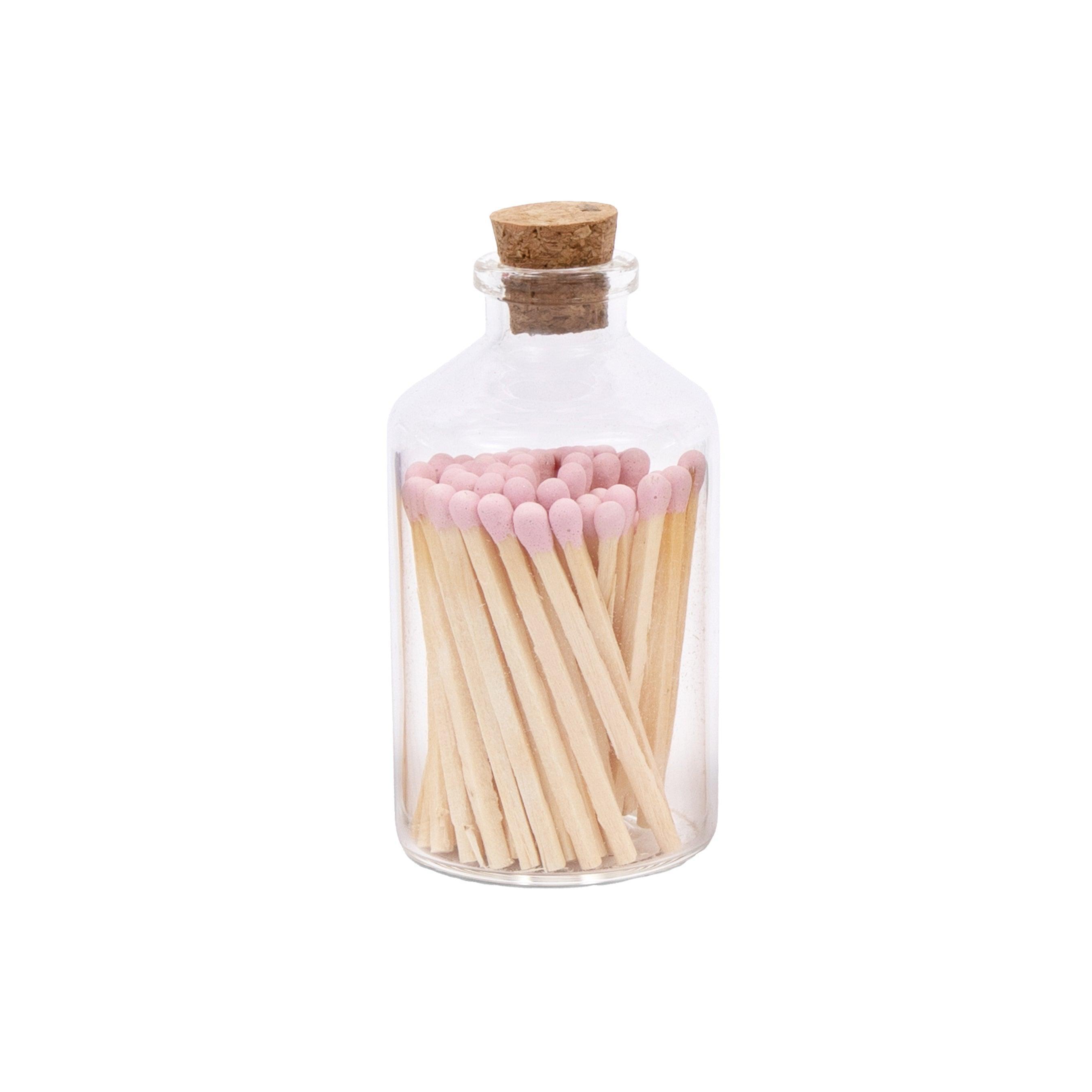 Apothecary Match Glass Jar.