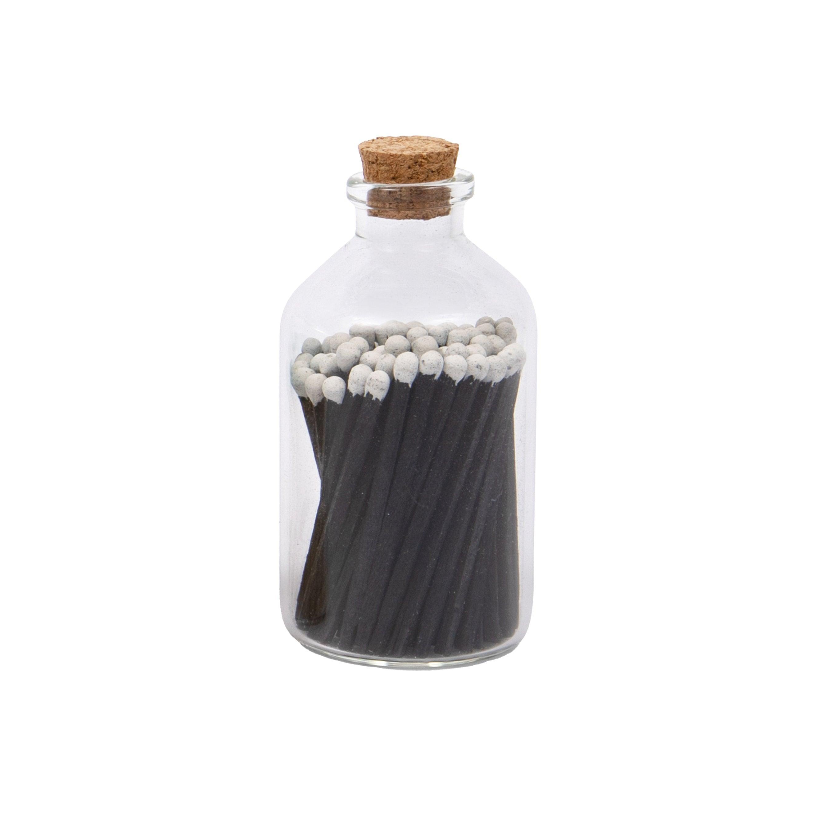 Apothecary Match Glass Jar.