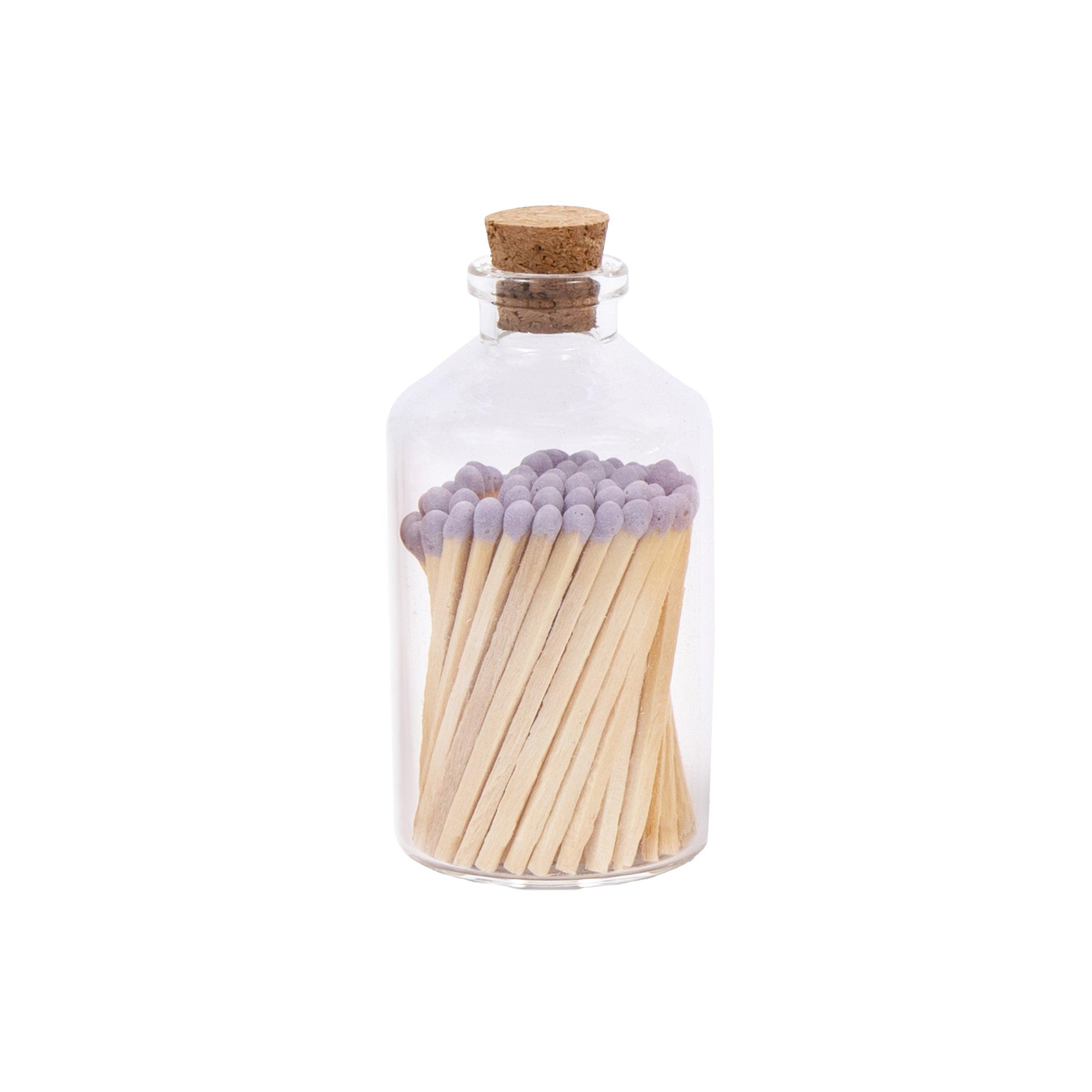 Apothecary Match Glass Jar.